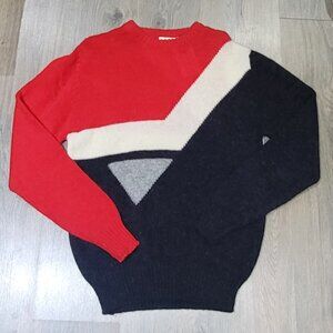 Wool Retro Designed Sweater